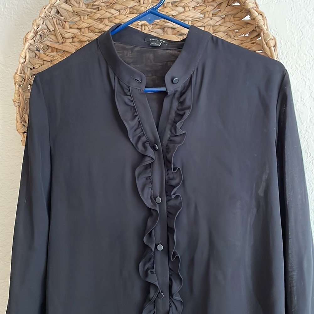 Ann Taylor Dressy Shirt | small - Picture 2 of 6